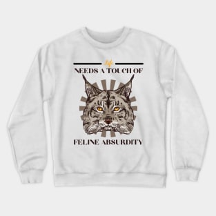 Lynx Cat Crewneck Sweatshirt